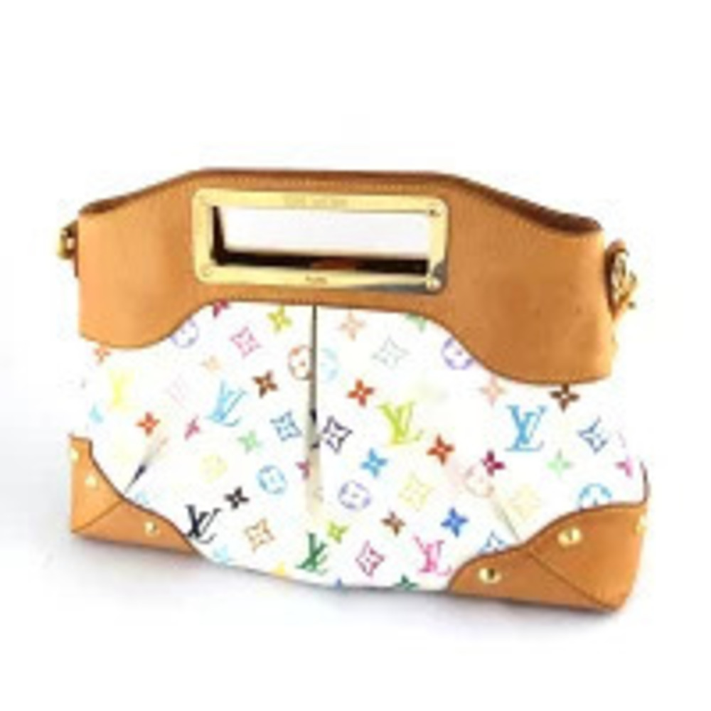 Louis Vuitton Multicolor Judy Bag Blanc Monogram White